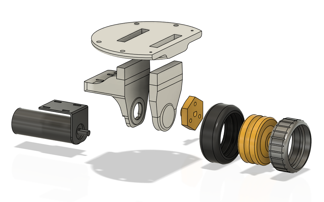 Robot platform CAD design